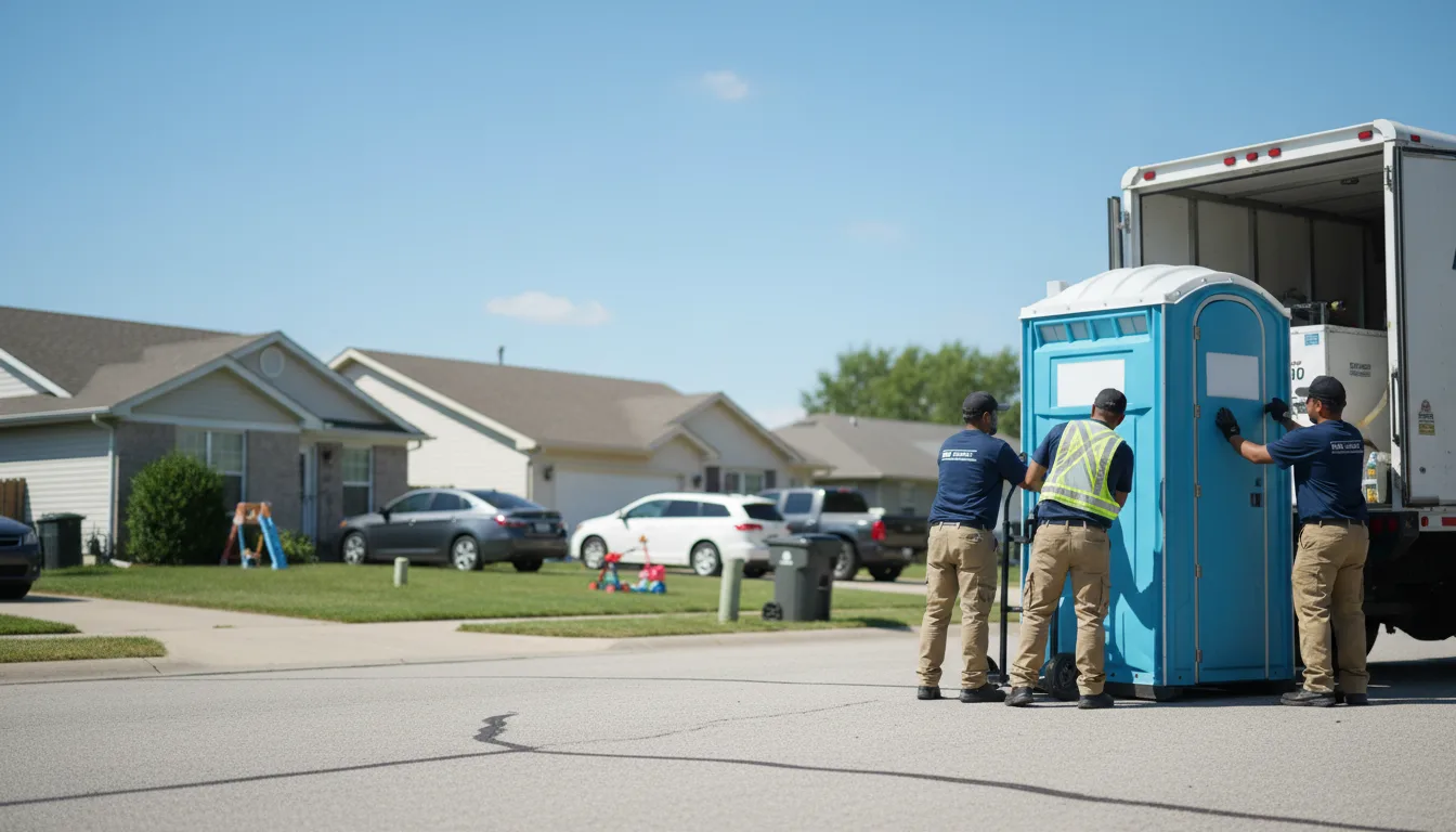 Standard Porta Potty Rentals in Dewitt, IL near me